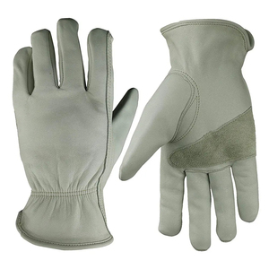 Gants de travail en cuir pleine fleur de qualité supérieure pour les tâches de réparation mécanique, gants en cuir à vendre - Product Image 1