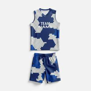 Custom <b>Unique</b> Design High Quality Basketball Uniform Men Quick Dry Wholesale Sports Wear Basketball Uniform - Product Image 5