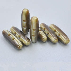 กระดุมหัวเข็มขัดทำจากเขาสัตว์ธรรมชาติ ดีไซน์สวยงาม กันน้ำ ผลิตด้วยมือ สำหรับตกแต่งเฟอร์นิเจอร์ ขนาดสั่งทำได้ - Product Image 1