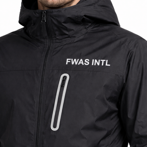 Veste de course et de cyclisme imperméable à capuche pour homme, coupe-vent d'hiver pour la pratique du vélo en extérieur, veste de pluie coupe-vent pour homme - Product Image 4