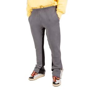 Pantalon de jogging évasé décontracté pour homme, personnalisé, de haute qualité, avec patchwork et taille élastique, pour homme - Product Image 4