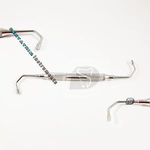 Plugger de hueso dental en ángulo Embalador de injerto de hueso dental Plugger Logotipo personalizado Instrumentos dentales CE PK 5 años Instrumentos dentales - Product Image 1