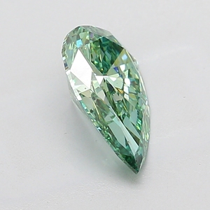 Diamante Verde Fantasía Vívida en Forma de Pera de 1.70-1.80 Quilates, Grado VVS2, Piedra Suelta para Creación de Joyería de Lujo - Product Image 3