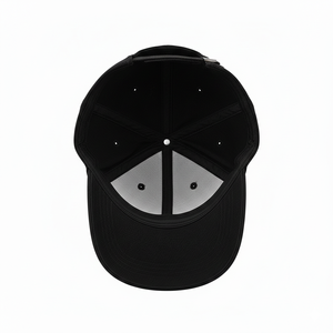 Gorra de Béisbol Negra de 6 Paneles, Personalizable con Logotipo, Impermeable, 100% Algodón, de Alta Calidad, Ajustable, Unisex, Estilo Dad Hat, Snapback - Product Image 3