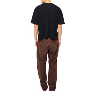 T-shirt court pour hommes T-shirt personnalisé lourd Impression Logo Boxy Fit Crop T-shirt vierge 100% coton pour hommes 2026 - Product Image 4