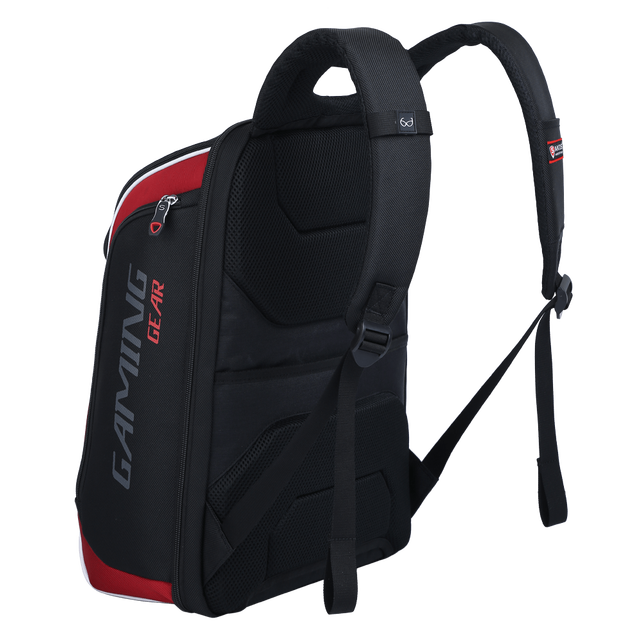 SAKOS Unisex Smart Gaming Laptop Backpack Softback USB Port Anti-Theft Zipper Closure Waterproof Moisture-Wicking Eco-Friendly