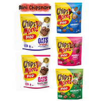 Los más vendidos Chipsmore Oats Original Multipack Chocolate exótico 28gr X 8 Venta al por mayor Snacks para galletas dulces en caja de azúcar de 28gr