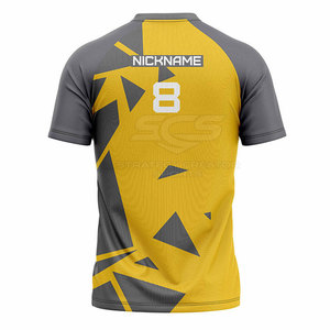 เสื้อเจอร์ซีย์ใส่เล่นกีฬาผ้าน้ำหนักเบาเนื้อผ้าเนื้อผ้าเรียบ - Product Image 2