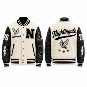 Chaqueta Letterman de nuevo diseño y alta calidad para hombre, chaqueta de manga larga con tu logotipo, chaqueta universitaria de béisbol para hombre - Product Image 5