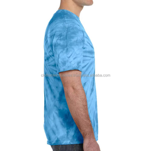 T-shirt tie-dye pour homme, haut d'été tendance, t-shirt basique pour la vente en gros, t-shirts tie-dye à prix raisonnable - Product Image 5