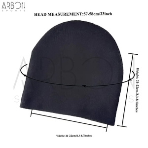 Bonnets d'hiver surdimensionnés à imprimé graphique et lettres, style urbain streetwear, entièrement personnalisables, qualité supérieure, prix de gros - Product Image 4