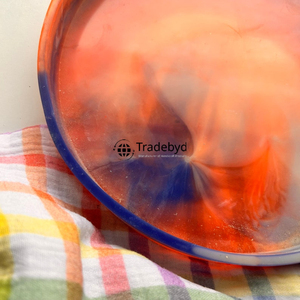 Bandeja Decorativa de Resina de Lujo Hecha a Mano de Primera Calidad, Plato de Servir Móvil para Interiores Modernos Tradebyd - Product Image 2