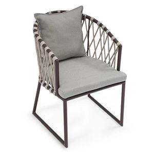 Modern Aluminum Frame <b>Dining</b> <b>Chair</b> Commercial Restaurant Hotel Cafe Furniture Wholesale Supplier OEM ODM Manufacturer - Product Image 4