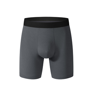 Calzoncillos tipo bóxer transpirables para hombre, ropa interior de tela suave que absorbe la humedad, cintura elástica, uso diario cómodo, diseño holgado - Product Image 4