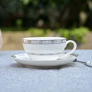 Juego de Tazas de Té Auric Ethereal, Vajilla de Porcelana Fina de Primera Calidad, Juego de 6 Piezas - Product Image 3