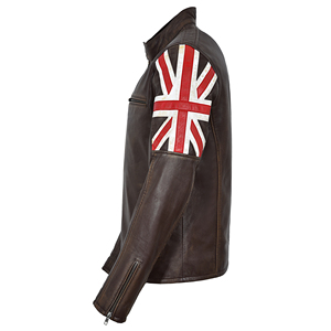 Custom 100% Genuine Napa Leather Cafe Racer <b>Jacket</b> Men's Motorcycle Biker <b>Jacket</b> Wholesale Private Label <b>Jacket</b> Manufacturer - Product Image 2