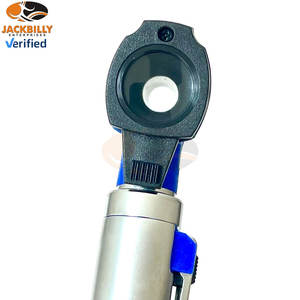 Pochette de protection compacte pour ampoule de rechange, otoscope en acier inoxydable à fibre optique mini format poche, deux embouts de speculum - Product Image 6