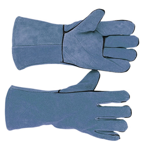Heavy Duty A Grade Cowhide Leather 14 Inch To 16 Inch Long Hand Cuff Welder Working <b>Gloves</b> Heat Resistant Welding Work <b>Gloves</b> - Product Image 3