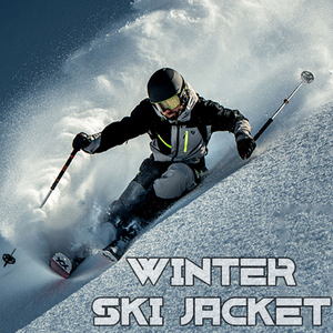 Blue Unisex Hard Shell Canvas Ski <b>Jacket</b> Zipper Customizable Waterproof Breathable Windproof Stretch OEM Snowsuit for Skiing - Product Image 5