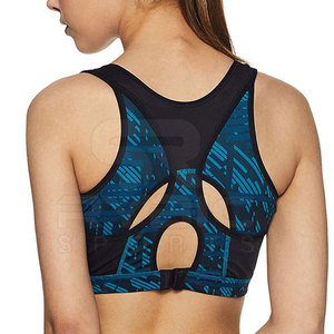 Vente directe d'usine, soutien-gorge de sport sublimé pour femmes, soutien-gorge de fitness réglable, matière respirante pour le yoga et l'entraînement - Product Image 3