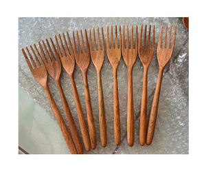 Cuillère à café en bois naturel faite à la main, cuillère à thé vintage, cuillère à mélanger le café, ustensile à dessert pour café - Product Image 3