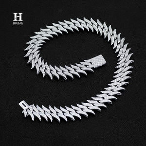 Luxury Prong Set Diamond Cuban <b>Chain</b>, Hip Hop <b>Iced</b> <b>Out</b> Necklace, Custom 14k/18k Gold Jewelry for Men and Women - Product Image 4