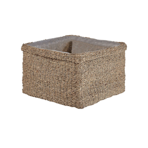 Natural Set of 3 Seagrass <b>Plant</b> Pots <b>Baskets</b> Decorative Boho Style Indoor Planter Pot Made in Vietnam - Product Image 3