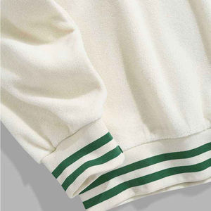 Sudadera con Capucha para Hombre, Color Marrón, Corte Regular, Tejida, Informal, de Manga Larga, Poliéster/Algodón, Secado Rápido, para Invierno - Product Image 4