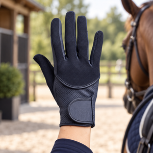 Gants d'équitation professionnels pour sports équestres, accessoires de protection pour sports de plein air à prix compétitifs - Product Image 1