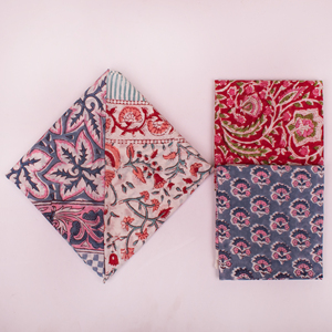 Unisex Bohemian Style <b>Wraps</b> Printed Cotton Headkerchiefs Vintage Floral Pattern Multicolor Square Scarves for Adults Ladies <b>Gift</b> - Product Image 2
