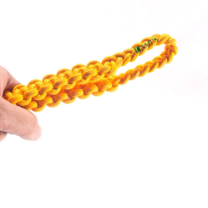 Cordons de lanière de cérémonie en polyester de haute qualité, de marque supérieure, avec fil de bullion, modèle 2026 = Accessoires d'uniforme - Product Image 3