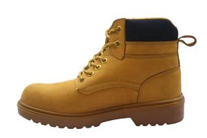 Chaussures de sécurité unisexes ACE à tige haute, en cuir microfibre et maille, semelle extérieure en PU, antidérapantes, confortables, embout en acier, pour usage industriel - Product Image 3