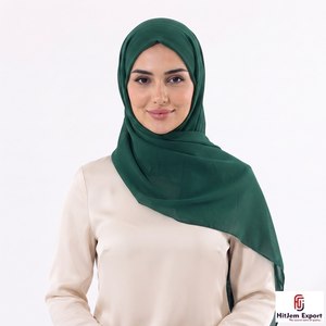 Custom Chiffon <b>Scarf</b> Silk Feel Head Wrap Shawl OEM ODM Customized Manufacturing Service Provider India - Product Image 4