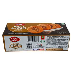 Biscuits Ajwain Cave Man Bakkit avec <span class=keywords><strong>millet</strong></span> et graines de carambole, fabriqués avec des ingrédients de première qualité, pack toutes saisons - Product Image 3