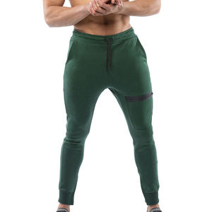 Pantalon de jogging décontracté long avec bordure côtelée aux chevilles pour un style simple et élégant, pantalon de jogging à texture lisse - Product Image 1