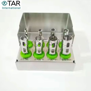 Juego de 8 Fresas de Trepanación Dental de Calidad Premium para Implantes Quirúrgicos, Injertos Óseos y Extracciones - Instrumentos Médicos - Product Image 2