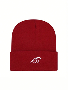 Wholesale Solid Color Beanie Unisex <b>Winter</b> Warm Knitted Beanie <b>Hat</b> Acrylic Wool Outdoor Sports Beanie Caps for <b>Men</b> - Product Image 4