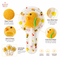 Assorted Shape Gummy Candy 10g Sweet Taste Sugar Coated Multi-Colored Display Box