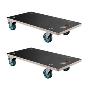 Carrello Multifunzionale per Mobili con Capacità di Carico di 250 Kg, 4 Ruote Silenziose in TPR, Carrello Piatto Rettangolare per Spostare Mobili - Product Image 1