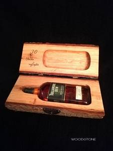 Caja de Vino Moderna de Madera con Tapa Deslizante, Impermeable, con Asa de Cuerda, Organizador Rectangular Colgante, Capacidad de 0-1L - Product Image 4