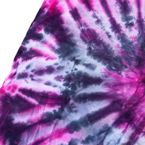 <b>Men's</b> <b>Tie</b> Dye Short Sleeve T-Shirt O-Neck Knitted Casual Regular Fit Pink <b>Black</b> White Pattern - Product Image 4