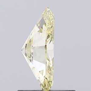 Diamant synthétique de qualité supérieure, de forme ovale, jaune, cultivé en laboratoire, pierre brute, haute clarté, facetté - Product Image 4