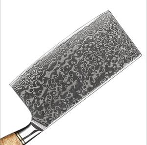 Couteau de cuisine professionnel en acier Damas de 12 pouces, fabriqué à la main, écologique, avec manche en bois de rose, par Steel Craft International - Product Image 4