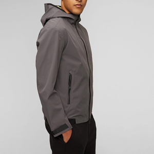 Wholesale 2026 High Quality OEM Service Custom Design Men Winter Softshell <b>Jacket</b> Waterproof Breathable Windproof Regular Size - Product Image 3