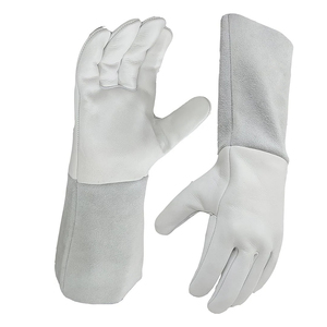 Gants de protection en cuir durables et personnalisables, résistants à la chaleur, pour le soudage - Product Image 1