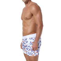 Caleçons Boxers Confortables pour Hommes Sans Coutures, Taille Mi-Haute, en Modal Tricoté Respirant, Vente en Gros, Logo Personnalisé, OEM 2026, Couleurs Personnalisées