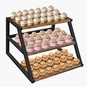 Cupcake <b>Stand</b> Metal Black <b>Cake</b> <b>Stand</b> Metal Cupcake Tower <b>3</b> <b>Tier</b> Halloween Cupcake <b>Stand</b> Black <b>Cake</b> <b>Stand</b> - Product Image 5