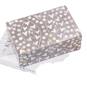 เปลือกหอยหลากสีสีสีขาวกล่องเครื่องประดับมุกสำหรับตกแต่ง - Product Image 4