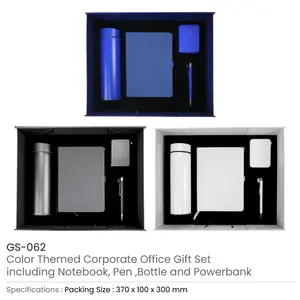 Set de Regalo Corporativo para Oficina, Estilo Ejecutivo Elegante, Técnica de Impresión con Temática de Color, Caja con Cinta y Asa, Producto Promocional para Oficina - Product Image 4