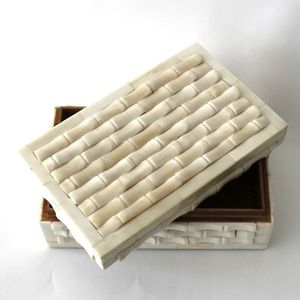 High Quality Natural Bone Inlay Decorative Storage Box for Jewelry or Tableware Quality Product - Product Image 1